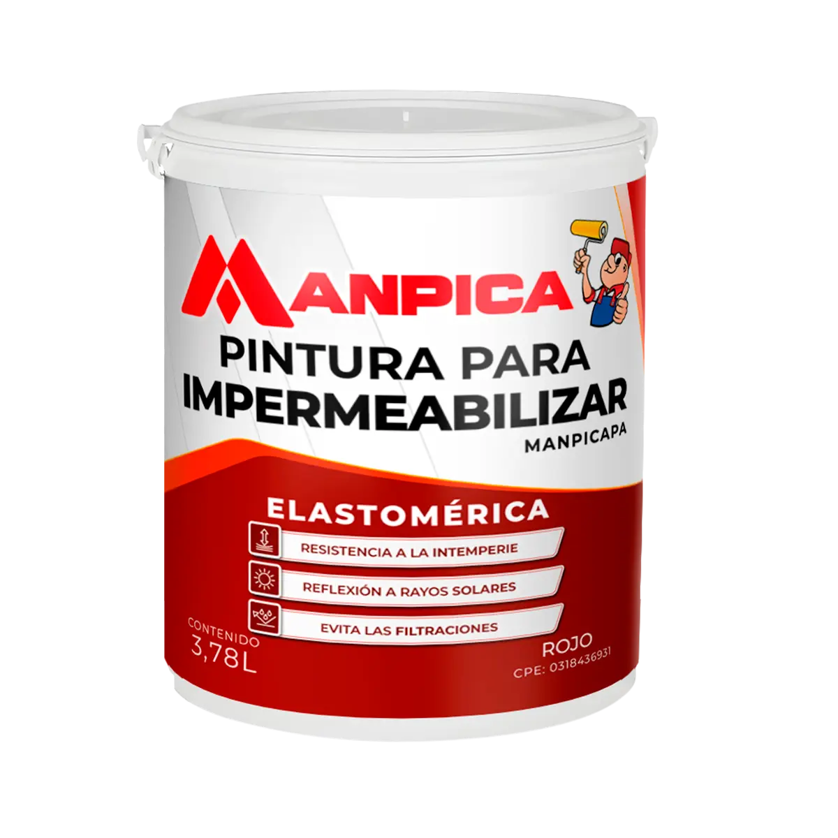 Pintura para Impermeabilizar - Manpicapa